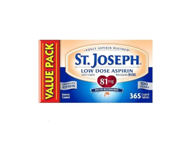 St Joseph Aspirin Pain Reliever Nsaid 81mg Enteric… Coupon