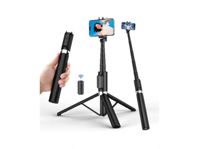 Selfie Stick Tripod For Iphone Portable Cell Phone… Code