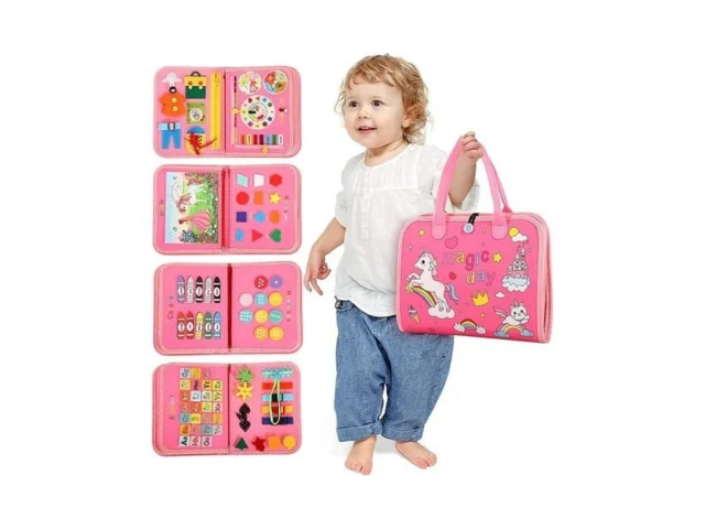 Ajsupojouet Toddler Busy Board Busy Book Montessori… Code