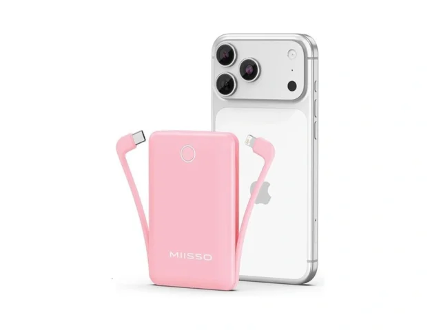 Miisso 10000mah Mini Portable Charger With Built In… Code