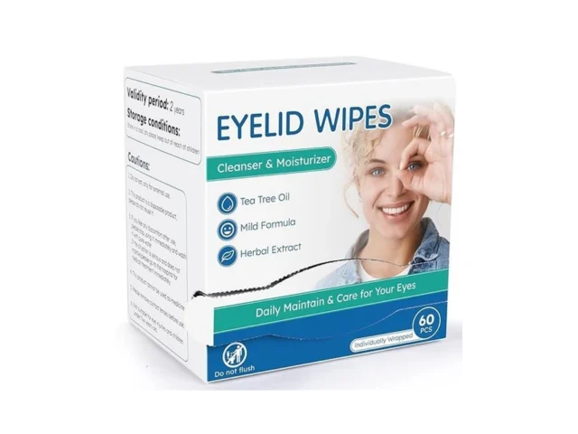60-count Eyelid Cleansing Wipes For Dry Eye… Code
