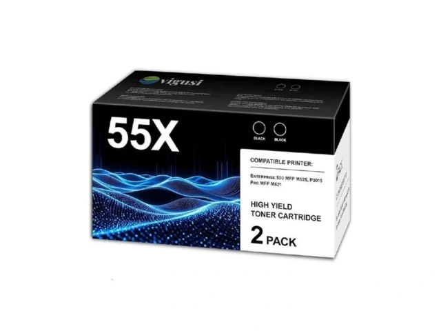 55x Toner Cartridge 2-pack Compatible 55x Ce255x… Code