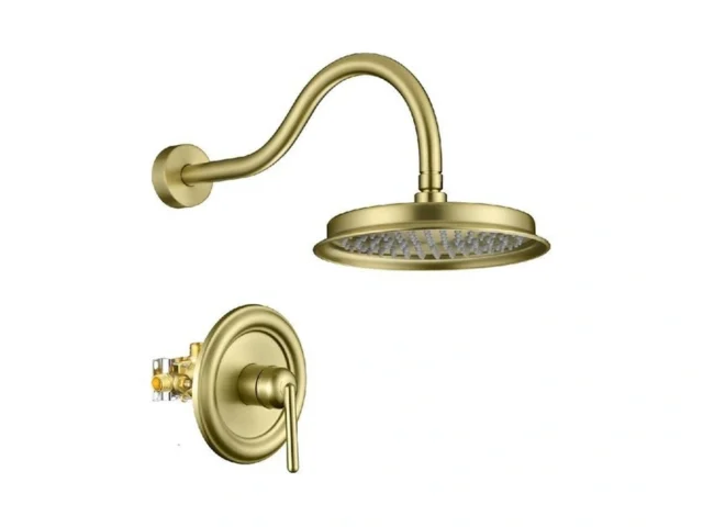 Wintap Antique Shower Faucet Set Brushed Gold 9… Code