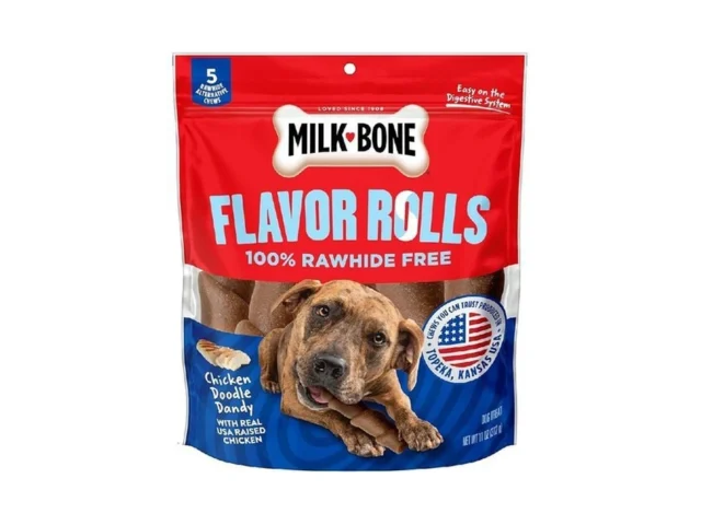Milk-bone Flavor Rolls Chicken Doodle Dandy Rawhide…