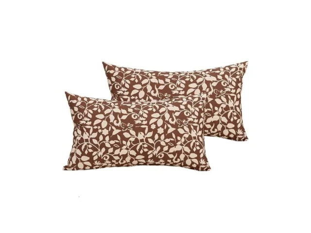 Vfuty Set Of 2 Floral Print Lumbar Throw Pillow… Code