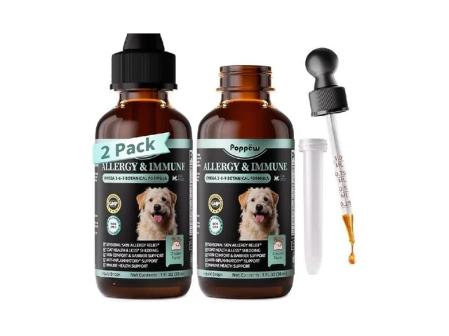 Poppaw Allergy Immune Supplement For Dogs – Omega… Code