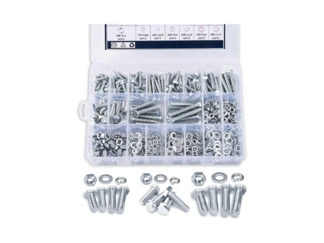 Paigoin 724pcs Metric Nuts And Bolts Assortment Kit… Code