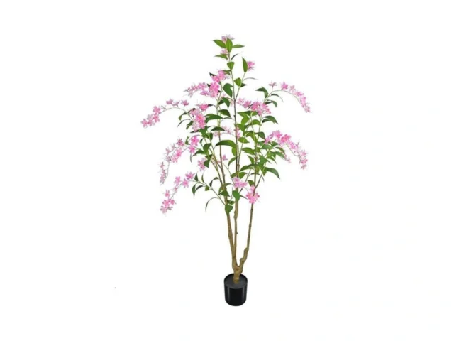 Zsenent Artificial Jasmine Tree 6ft Black Flower… Coupon