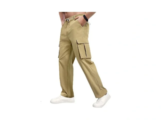Dowmq Mens Cargo Pants Straight Leg Sweatpants With… Code