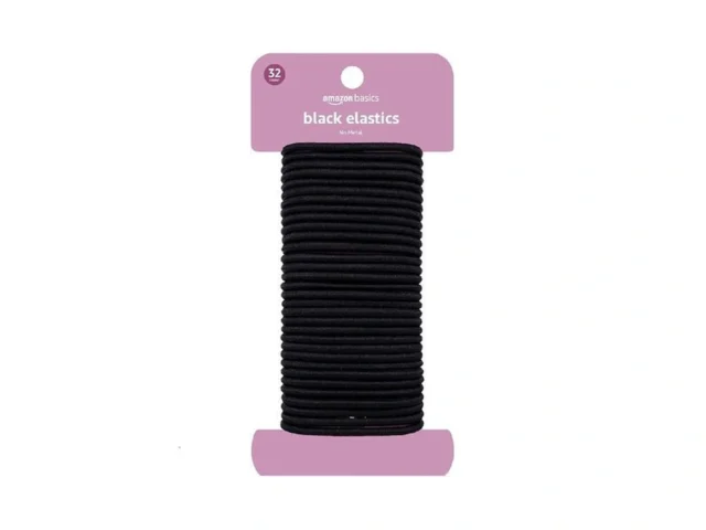 Amazon Basics No Damage Elastic Hair Ties Ponytail… Coupon