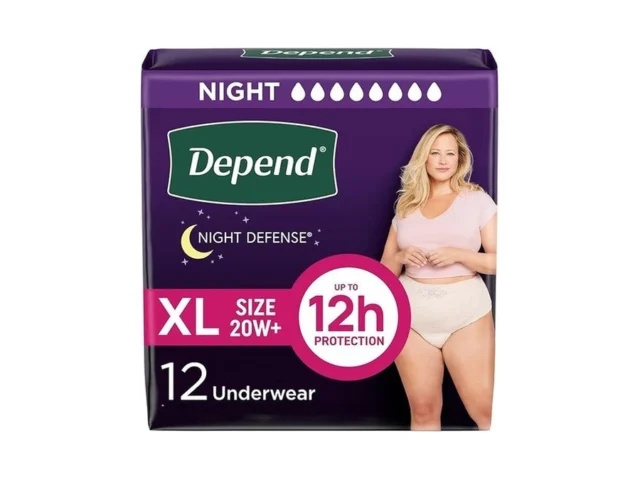Depend Night Defense Adult Diapers Incontinence… Coupon