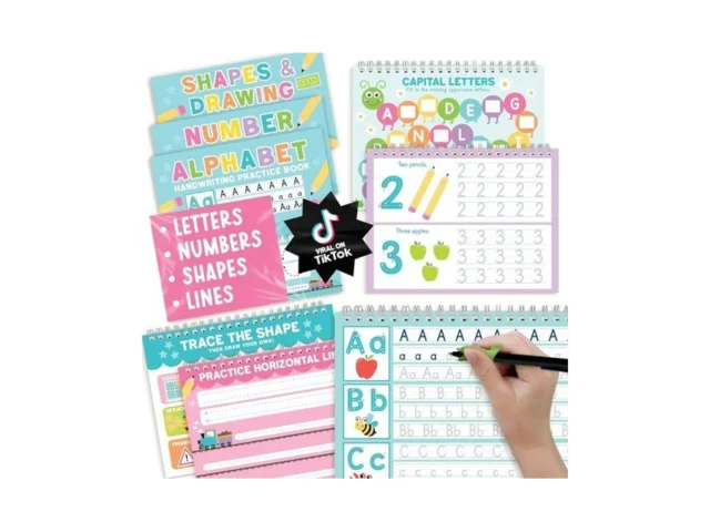 Magic Grooved Writing Practice For Kids Age 3-5 -… Code