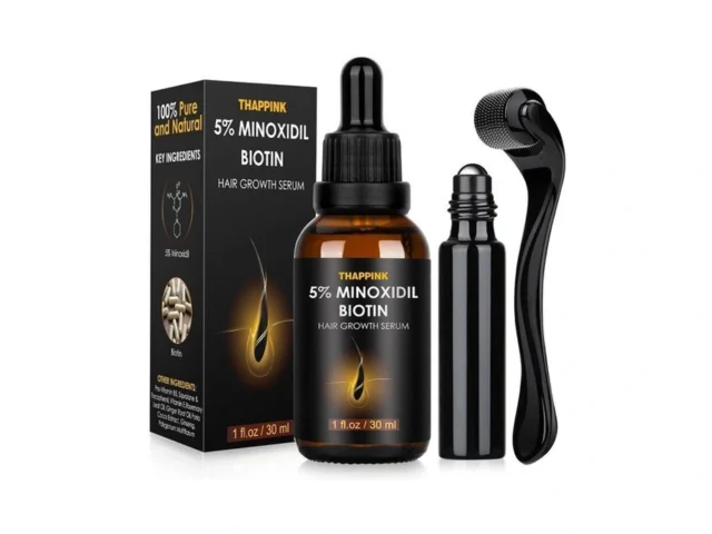 5 Minoxidil Hair Growth Serum Kit For Men And Women… Code