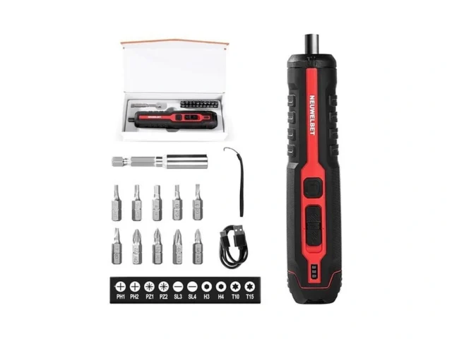Electric Screwdriver Set 4v Cordless Precision… Code
