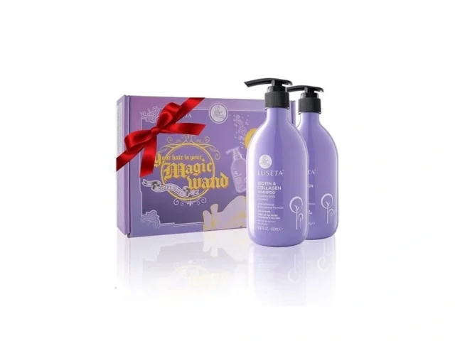 Biotin Collagen Shampoo Conditioner Set Thicking… Code