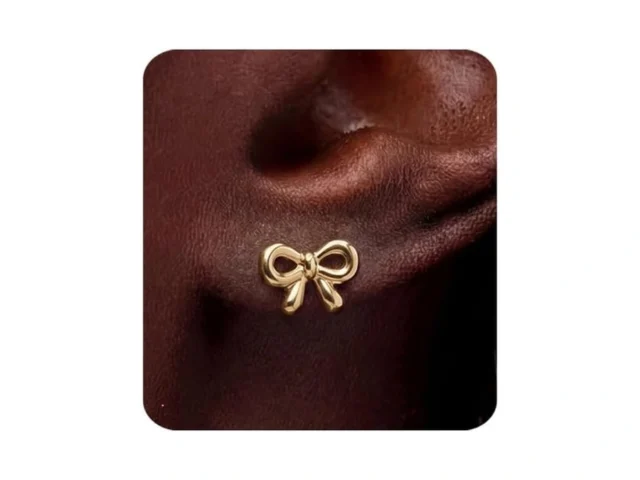 Mumreues Gold Earrings For Women 14k Gold Plated… Code