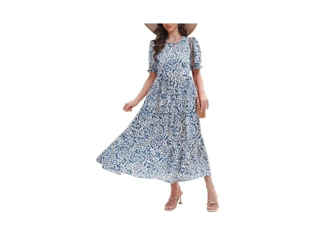 Ann Darling 2026 Women S Floral Dress Casual Tiered… Code
