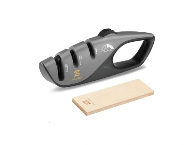 Sullarya Knife Sharpener 5 Precision Adjust Kitchen… Code