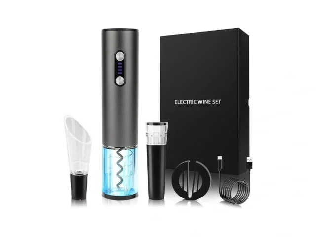 Electric Wine Opener Wine Gifts Bottle Openers Kit… Code