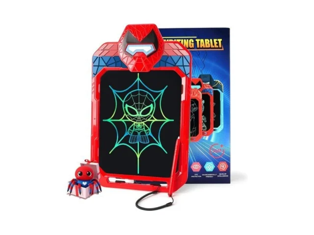 Lcd Writing Tablet For Kids 10 Inch Spider Hero… Code