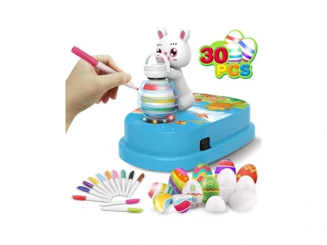 Engfa Easter Egg Decorating Kit Bunny Spinner… Code