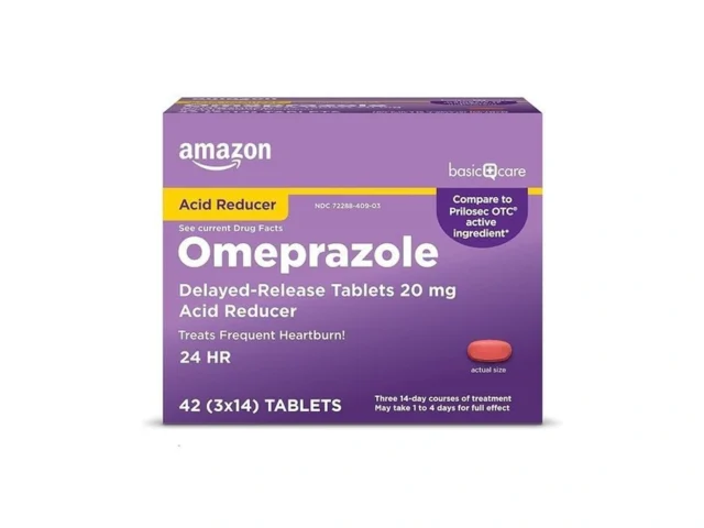 Amazon Basic Care Omeprazole Delayed Release… Coupon