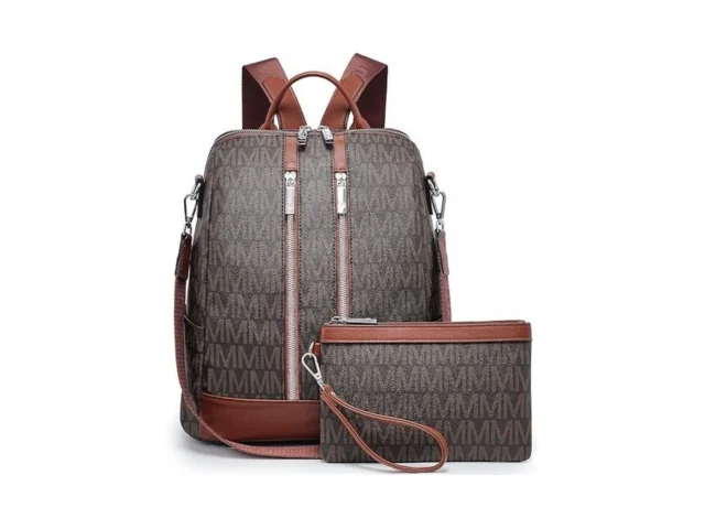 Vansarto Backpack Purse For Women Vegan Leather… Code