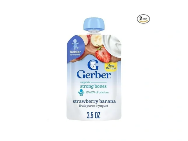 Gerber Toddler Food Strawberry Banana Fruit Puree… Coupon
