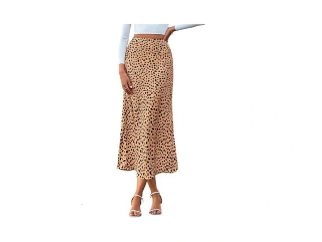 Btfbm Satin Skirts For Women Trendy Spring Summer… Code