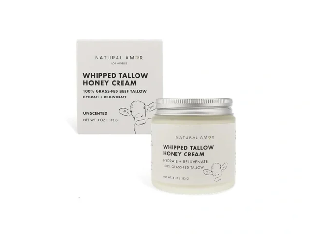 Natural Amor Whipped Grass Fed Tallow Honey Cream… Code