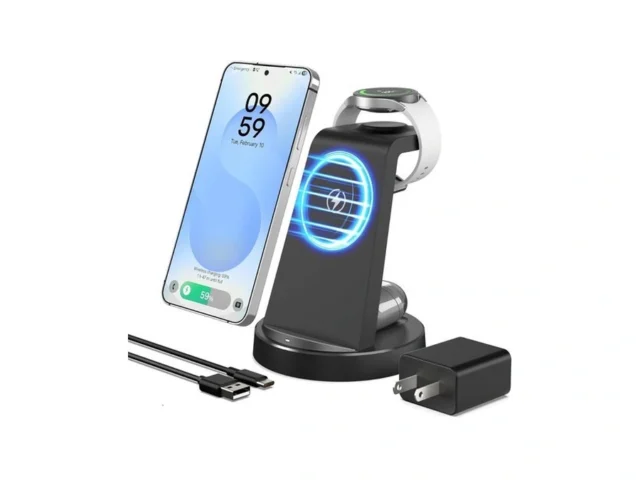 Wireless Charger For Samsung 3 In 1 Charging… Code