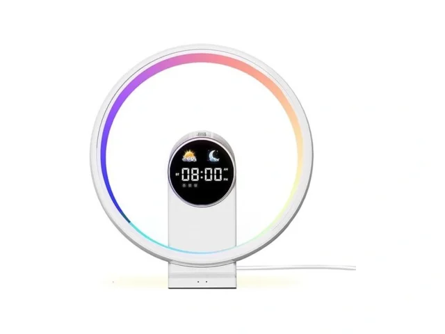 Posviu Table Lamp With Loud Sunrise Alarm Clocks… Code