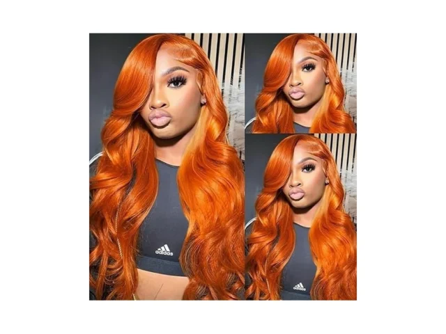Alimoonbeam Ginger Orange 22 Inch13x6 Lace Front… Code