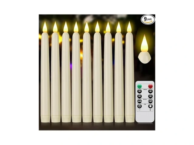 Flameless Taper Candles With Remote Control And… Code