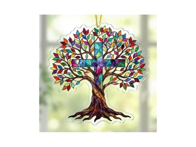 Waahome Easter Tree Of Life Decorations – Stained… Code