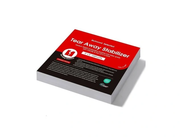 Bai Embroidery Stabilizer Tear Away Backing 9×9… Coupon