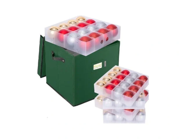 Baleine Christmas Ornament Storage Box With… Code