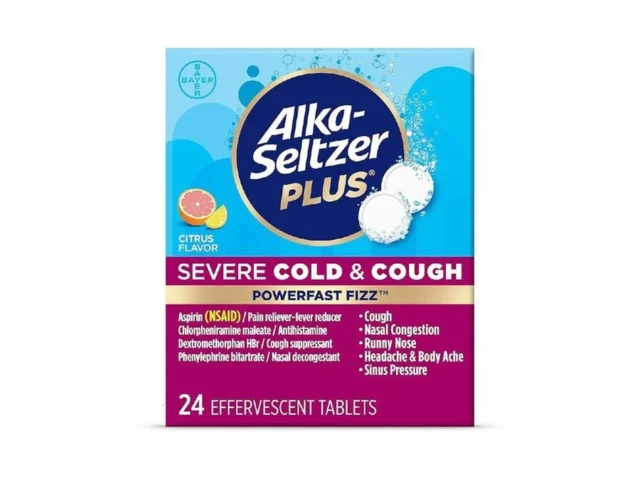 Alka-seltzer Plus Severe Cold Cough Medicine For… Coupon