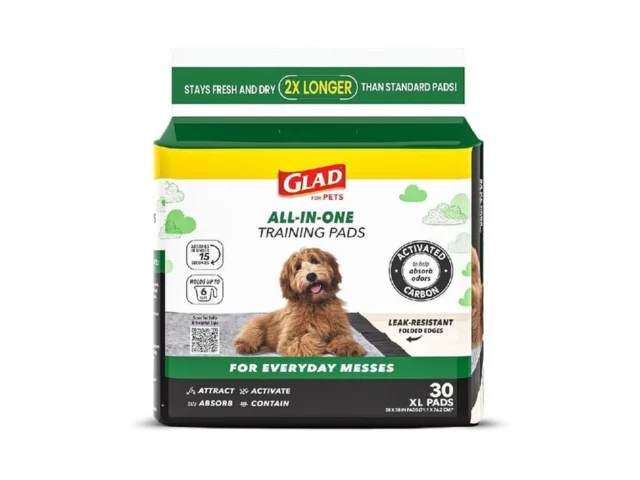 Glad For Pets Extra Large Charcoal Dog Training… Coupon