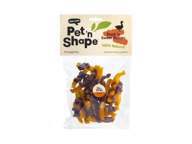 Pet N Shape Sweet Potato Chews Jerky Dog Treats – 8…