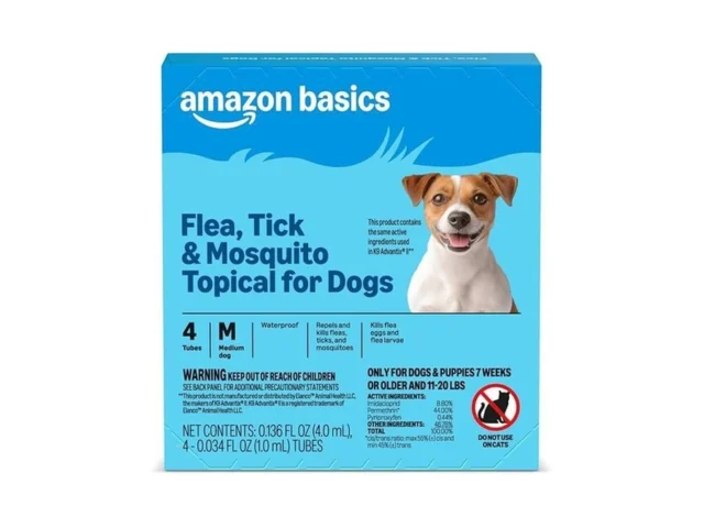 Amazon Basics Preventative Flea Tick Mosquito… Coupon