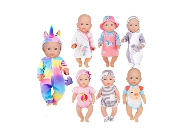Ibayda 7 Sets Baby Doll Clothes Accessories Include… Code