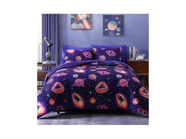 Wink Deer Twin Comforter Set For Boys-5 Pieces… Code