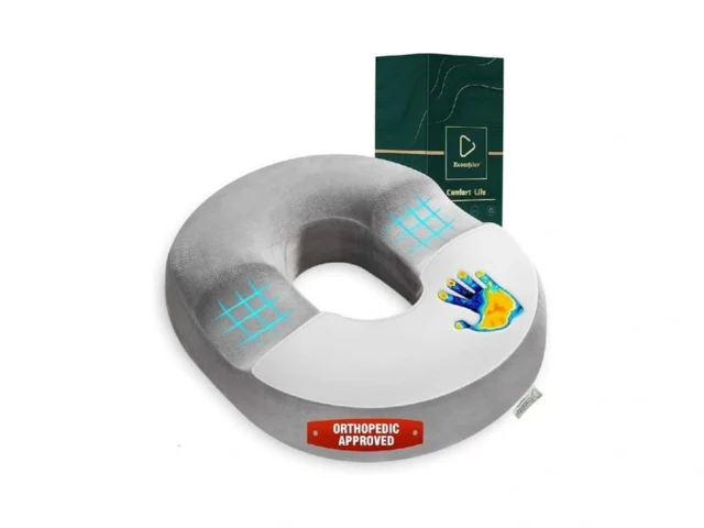 Ecosafeter Donut Cushion Memory Foam Hemorrhoids… Code