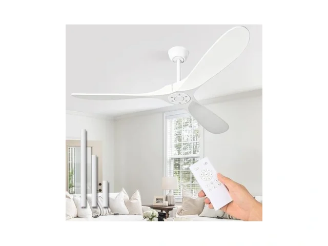 Ykxonfa Solid Wood Ceiling Fans Without Light 72… Code
