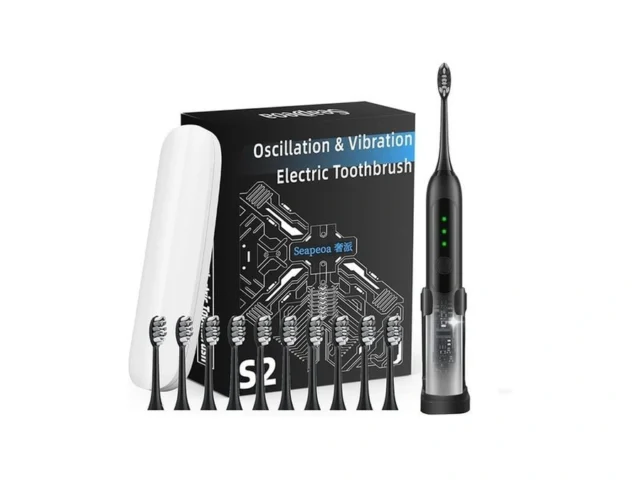 Seapeoa Adult Sonic Electric Toothbrush With 10… Code