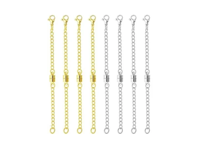 Ohinglt Adjustable Necklace Extender Magnetic… Code