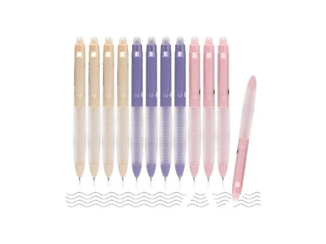 12-pack Erasable Gel Pens 0 5mm Fine Tip Quick Dry… Code