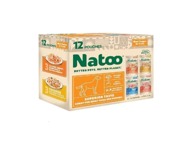 Natoo Dog Food Topper Variety Pack For Picky Eaters…