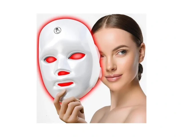 Gelpal 7-1 Colors Led Facial Skin Care Mask Red… Code